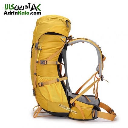کوله پشتی 45+5 لیتری کله گاوی مدل سامیت کد KA-8149 رنگ زرد