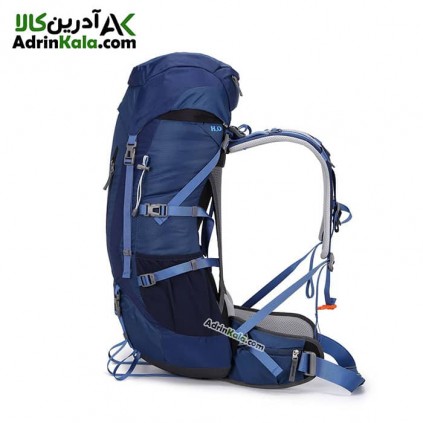 کوله پشتی کله گاوی مردانه 45+5 لیتری مدل سامیت کد KA-8149 رنگ سرمه ای