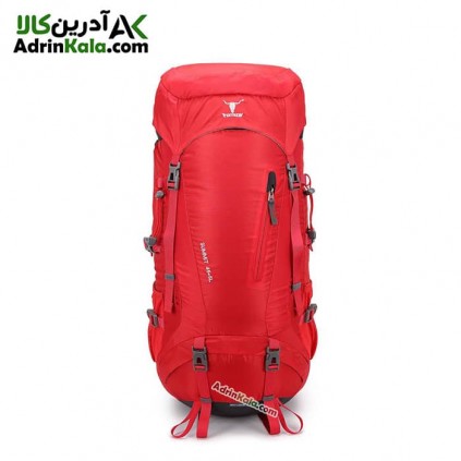 کوله پشتی کله گاوی 50 لیتری مدل سامیت رنگ قرمز