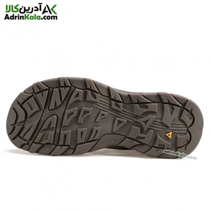 صندل هامتو مردانه کد 750545A-1 رنگ خاکی