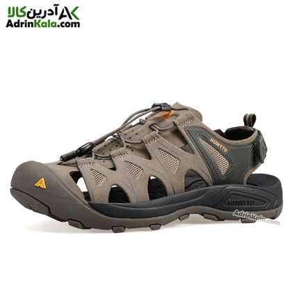 صندل مردانه آب نوردی و ساحل نوردی هامتو کد 750545A-1 رنگ خاکی