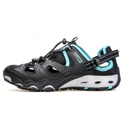 کفش صندل زنانه هامتو کد 630261B-3 رنگ مشکی/آبی