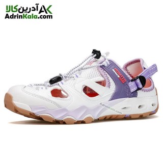 کفش پیاده روی صندل زنانه هامتو مدل 630261B-4 رنگ سفید/سوسنی