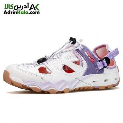 کفش پیاده روی صندل زنانه هامتو مدل 630261B-4 رنگ سفید/سوسنی