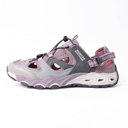 صندل آبنوردی زنانه هامتو مدل 630261B-6 رنگ طوسی/یاسی