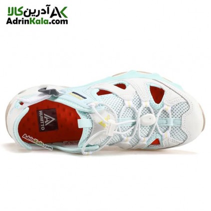 کفش زنانه هومتو مدل humtto 630261B-9 رنگ کرم(بژ)/سبزآبی