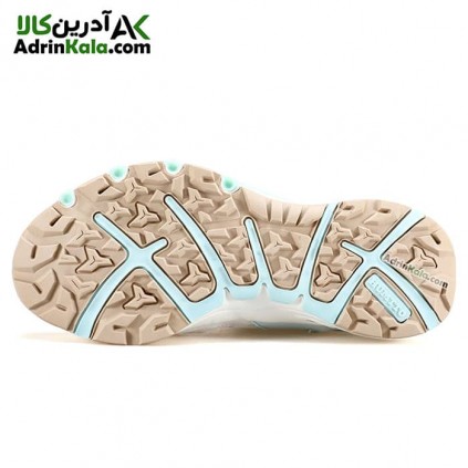 صندل آبنوردی هامتو زنانه مدل 630261B-9 رنگ کرم(بژ)/سبزآبی