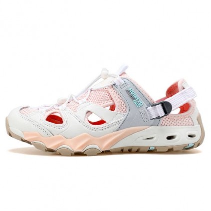 صندل زنانه ورزشی هامتو مدل 630261B-12 رنگ کرم(بژ)/صورتی