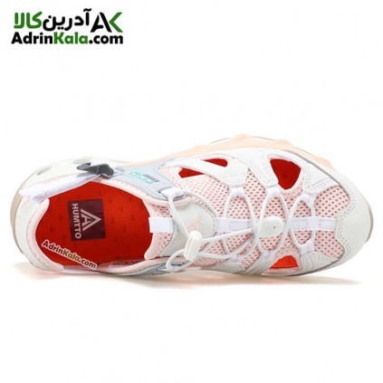 کفش صندل زنانه هومتو مدل humtto 630261B-12 رنگ کرم(بژ)/صورتی