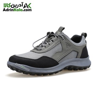 کفش پیاده روی مردانه هامتو کد 350140A-3 رنگ خاکستری