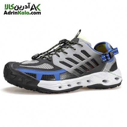 کفش پیاده روی هامتو مدل 650667A-3 رنگ مشکی/آبی