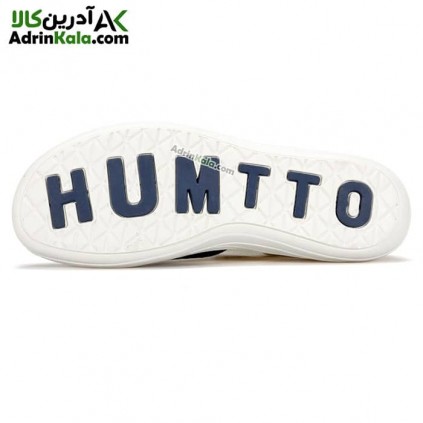 کفش هامتو مردانه کد 350784A-2 رنگ سفید/سرمه ای