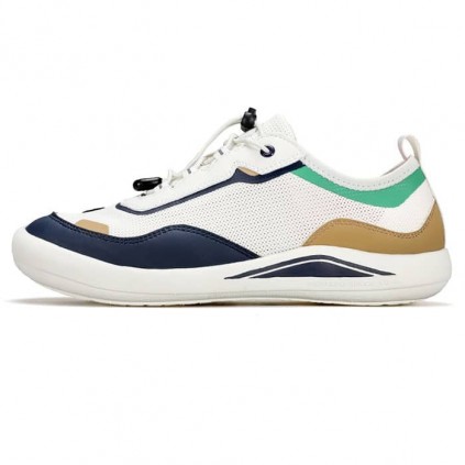 کفش ورزشی مردانه هامتو کد 350784A-2 رنگ سفید/سرمه ای