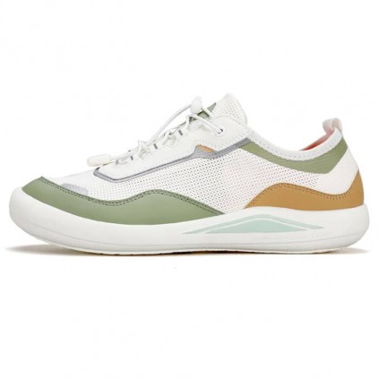 کفش مردانه ورزشی هامتو کد 350784A-4 رنگ سفید/سبز