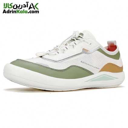 کفش پیاده روی مردانه هامتو کد 350784A-4 رنگ سفید/سبز