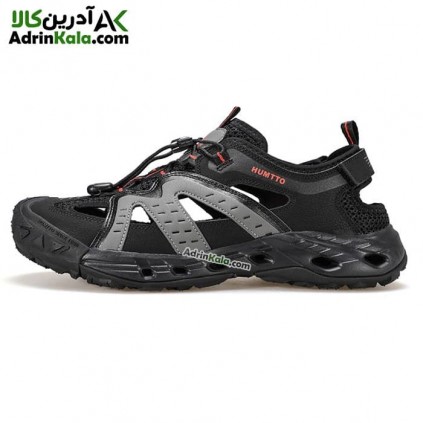 کفش مردانه هامتو کد 650221A-4 رنگ مشکی/خاکستری