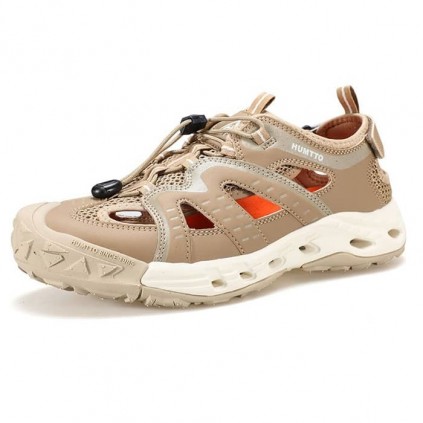 کفش مردانه هامتو کد 650221A-5 رنگ خاکی روشن