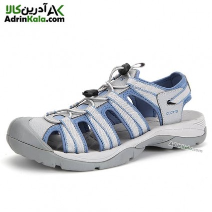 صندل پیاده روی مردانه کلارتس کد Clorts 3I016D رنگ خاکستری/آبی
