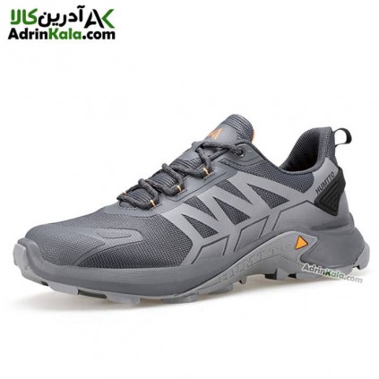 کفش مردانه طبیعت گردی هامتو مدل 150479A-2 رنگ خاکستری تیره
