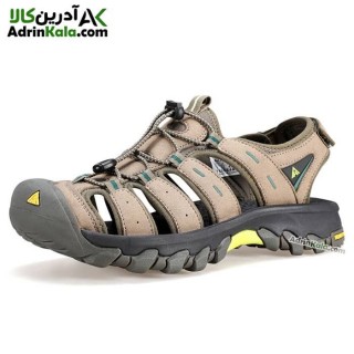 صندل ورزشی مردانه هامتو مدل 750064A-3 رنگ خاکی