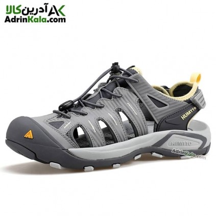 صندل مردانه طبیعت گردی هامتو مدل 750756A-2 رنگ طوسی