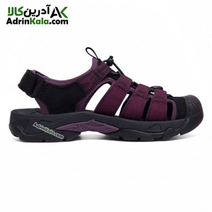 صندل هامتو پیاده روی زنانه کد 710445B-20 رنگ بنفش