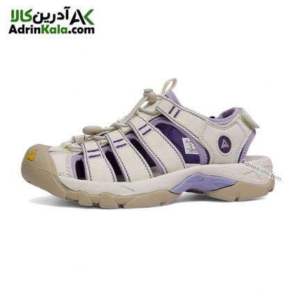 صندل پیاده روی هامتو زنانه کد 710445B-23 رنگ کرم(بژ)/یاسی