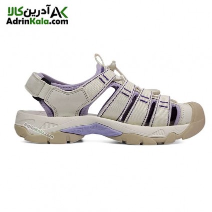 صندل هامتو زنانه کد 710445B-23 رنگ کرم(بژ)/یاسی