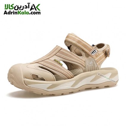 صندل مردانه پیاده روی هامتو کد 750481A-3 رنگ خاکی