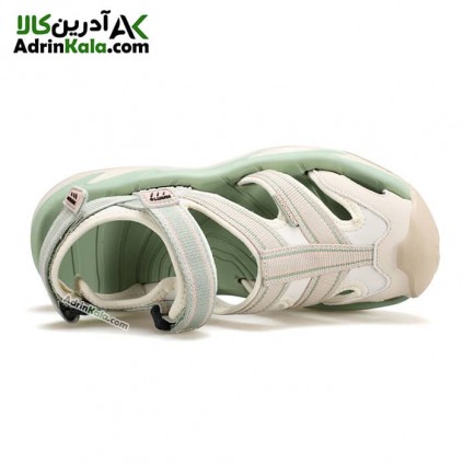 صندل زنانه ورزشی هامتو کد 750481B-2 رنگ کرم(بژ)/سبز