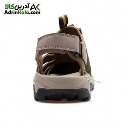 صندل هامتو مدل 710445A-4 رنگ قهوه ای/سبز