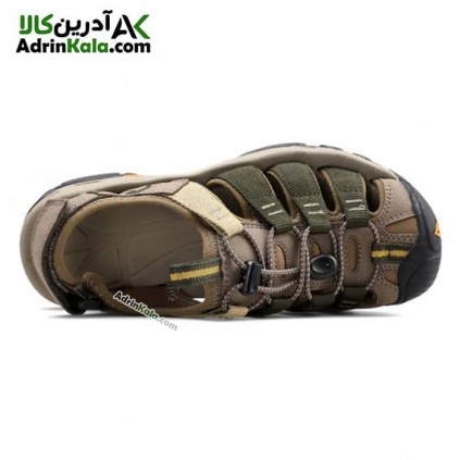 صندل کوهنوردی مردانه هامتو مدل 710445A-4 رنگ قهوه ای/سبز