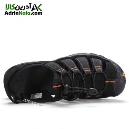 صندل مردانه هومتو مدل humtto 710445A-6 رنگ مشکی/نارنجی