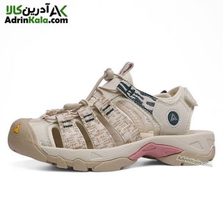 صندل پیاده روی زنانه هامتو مدل 710445B-18 رنگ کرم(بژ)/صورتی
