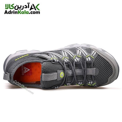 کفش اصل مردانه هامتو مدل 610049A-3 خاکستری تیره/سبز