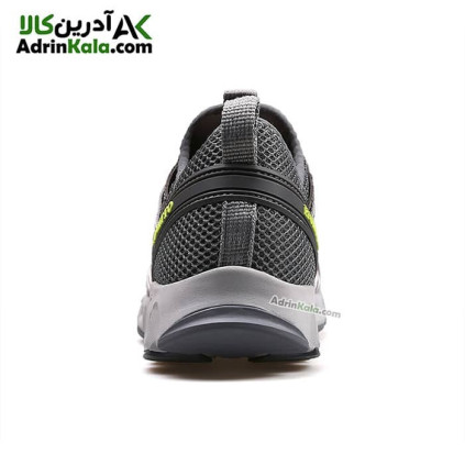 کفش پیاده روی مردانه هامتو مدل 610049A-3 خاکستری تیره/سبز