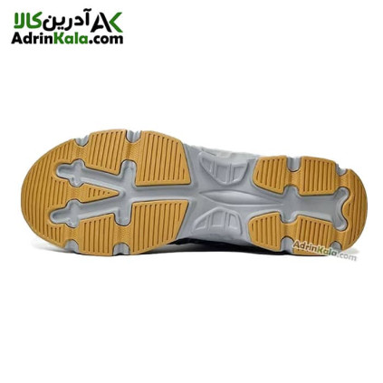 کفش هامتو مردانه مدل 610049A-12 خاکستری/خردلی