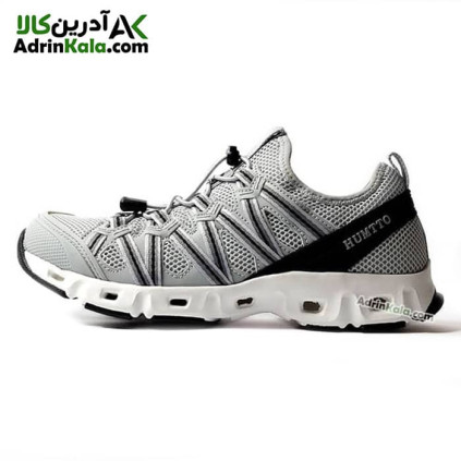 کفش پیاده روی مردانه هامتو مدل 610049A-13 طوسی/مشکی