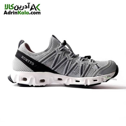 کفش طبیعت گردی مردانه هومتو مدل humtto 610049A-13 طوسی/مشکی