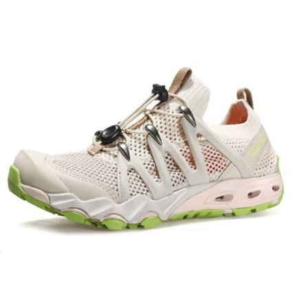 کفش زنانه اسپرت هامتو مدل 620829B-2 رنگ کرم(بژ)/سبز