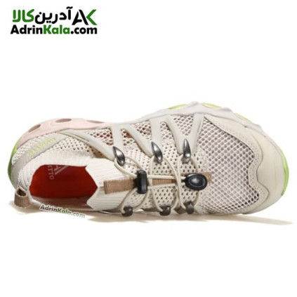 کفش هامتو مدل 620829B-2 رنگ کرم(بژ)/سبز