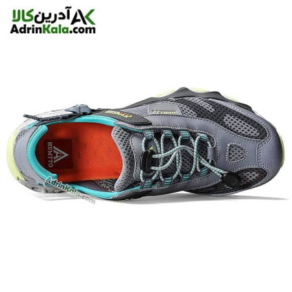 کفش آبنوردی مردانه هامتو مدل humtto HT1605-6 طوسی/سبز فسفری