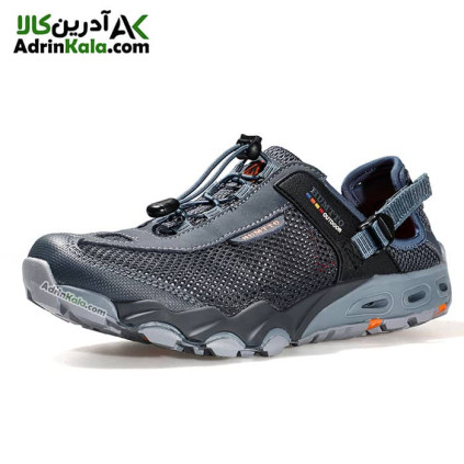 کفش مردانه هامتو مدل HT1605-8 رنگ خاکستری تیره