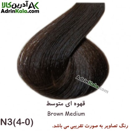 رنگ موی لورینت گروه طبیعی کد N3