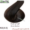 رنگ موی لورینت گروه طبیعی کد N3