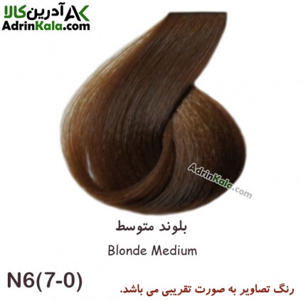 رنگ موی لورینت گروه طبیعی کد N6