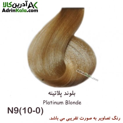 رنگ موی لورینت گروه طبیعی کد N9