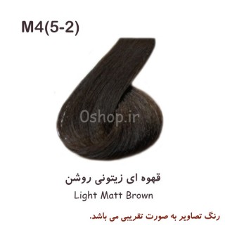رنگ مو قهوه ای زیتونی روشن (M۴(۵-۲