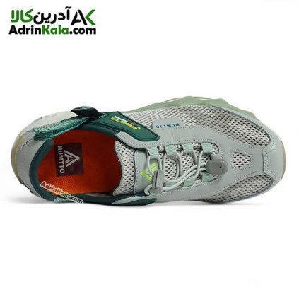 صندل هامتو مدل 2605-16 رنگ طوسی/سبز