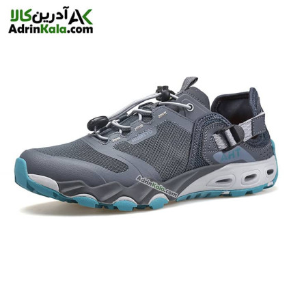 کفش پیاده روی مردانه هامتو مدل 630551A-3 رنگ خاکستری